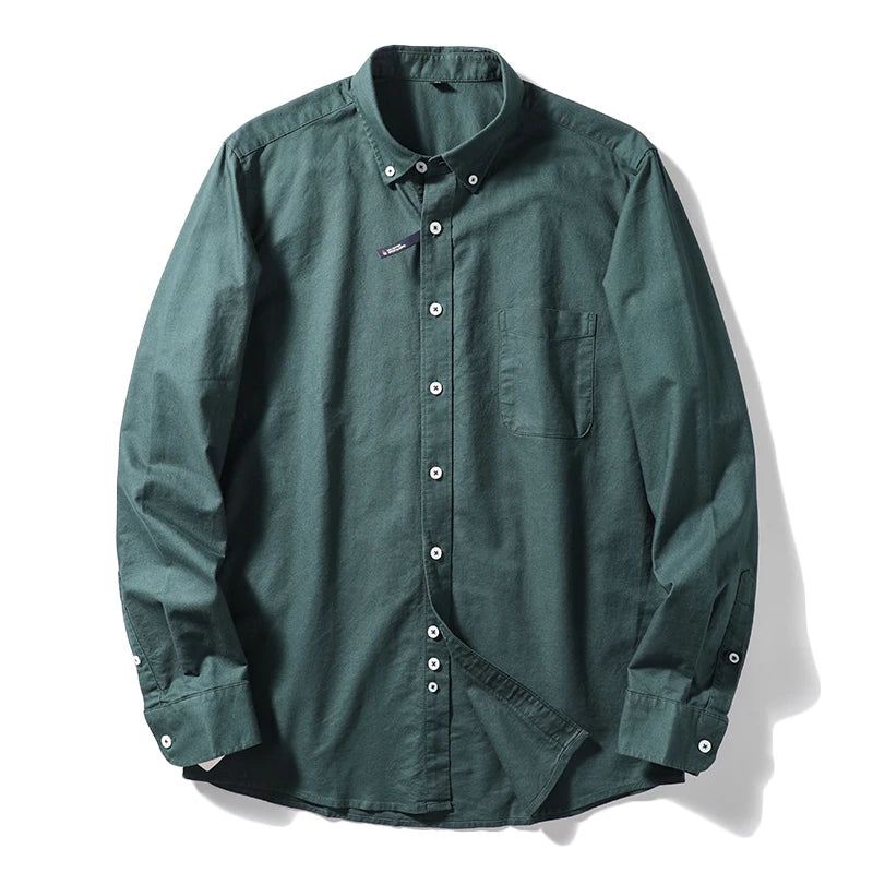 Camicia da uomo in cotone