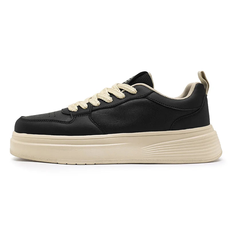Sneakers eleganti in pelle