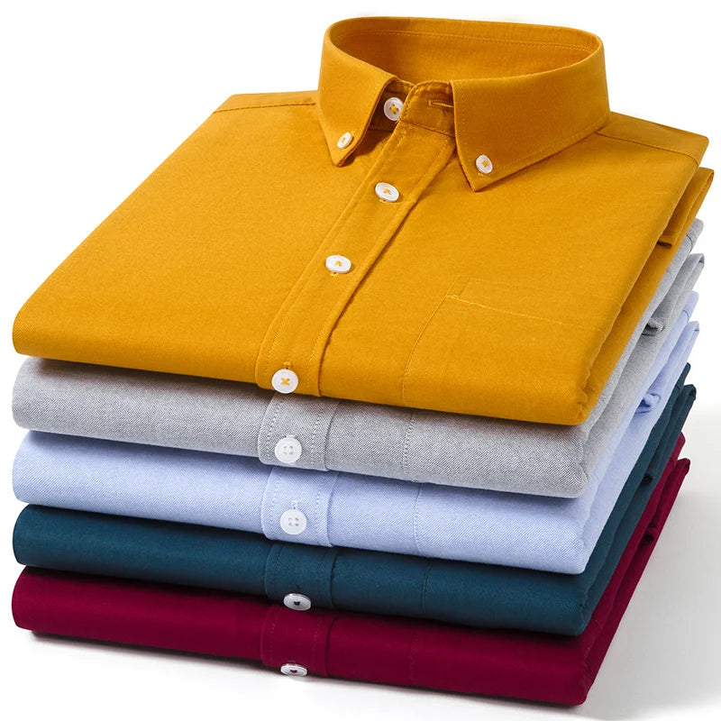 Camicia Oxford in cotone