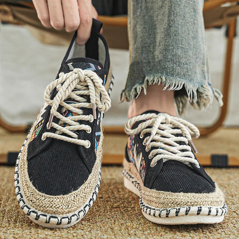 Scarpe di tela eleganti