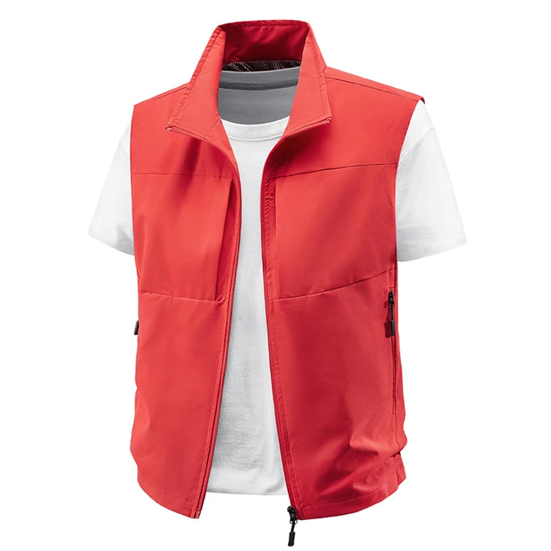 Gilet da pesca traspirante
