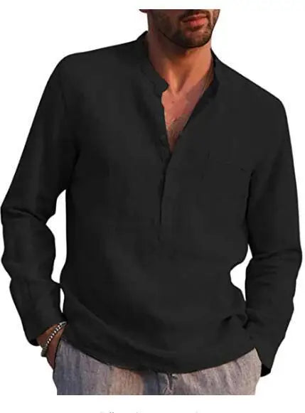 Camicia in cotone traspirante