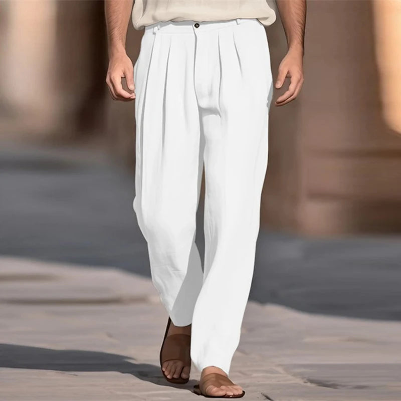 Pantaloni di lino casual