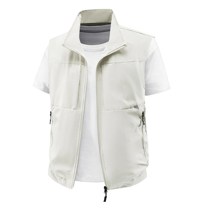 Gilet da pesca traspirante