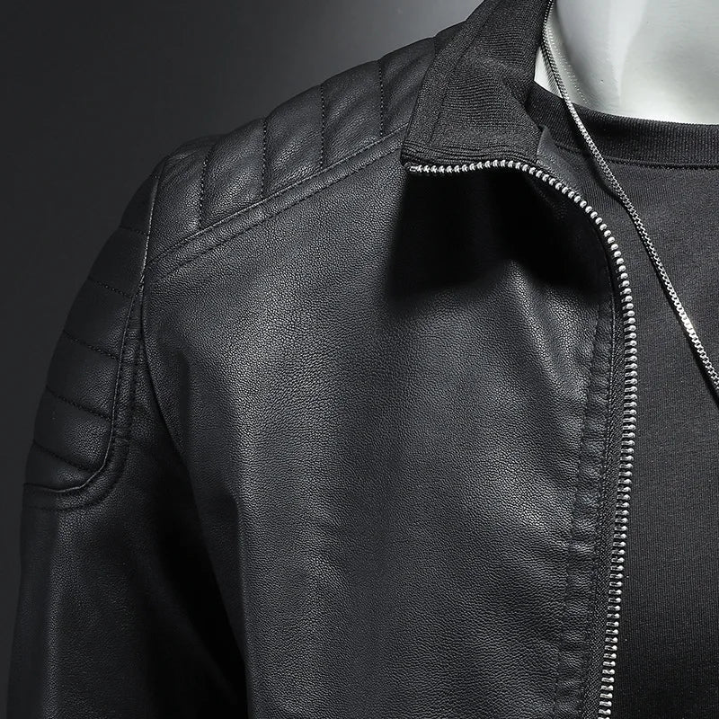 Giacca in pelle premium