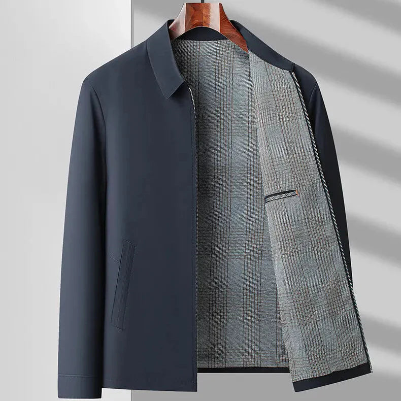 Giacca con zip su misura