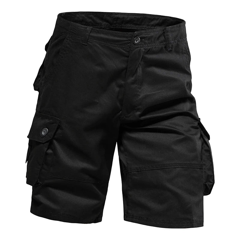 Pantaloncini multitasche da uomo
