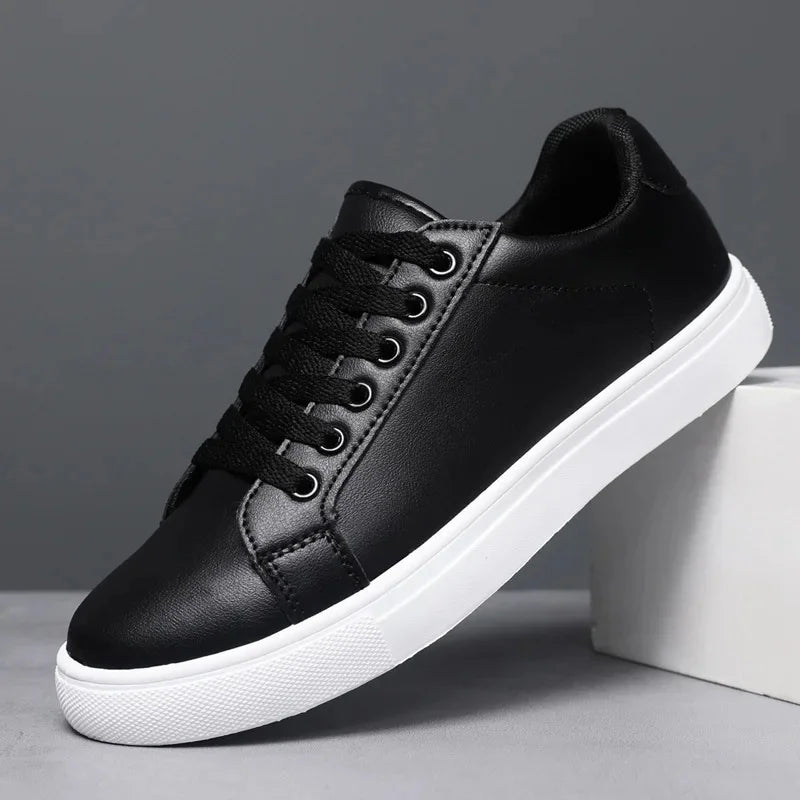 Sneakers eleganti in pelle