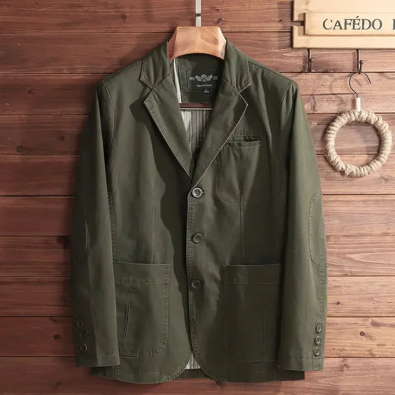 Blazer in cotone italiano