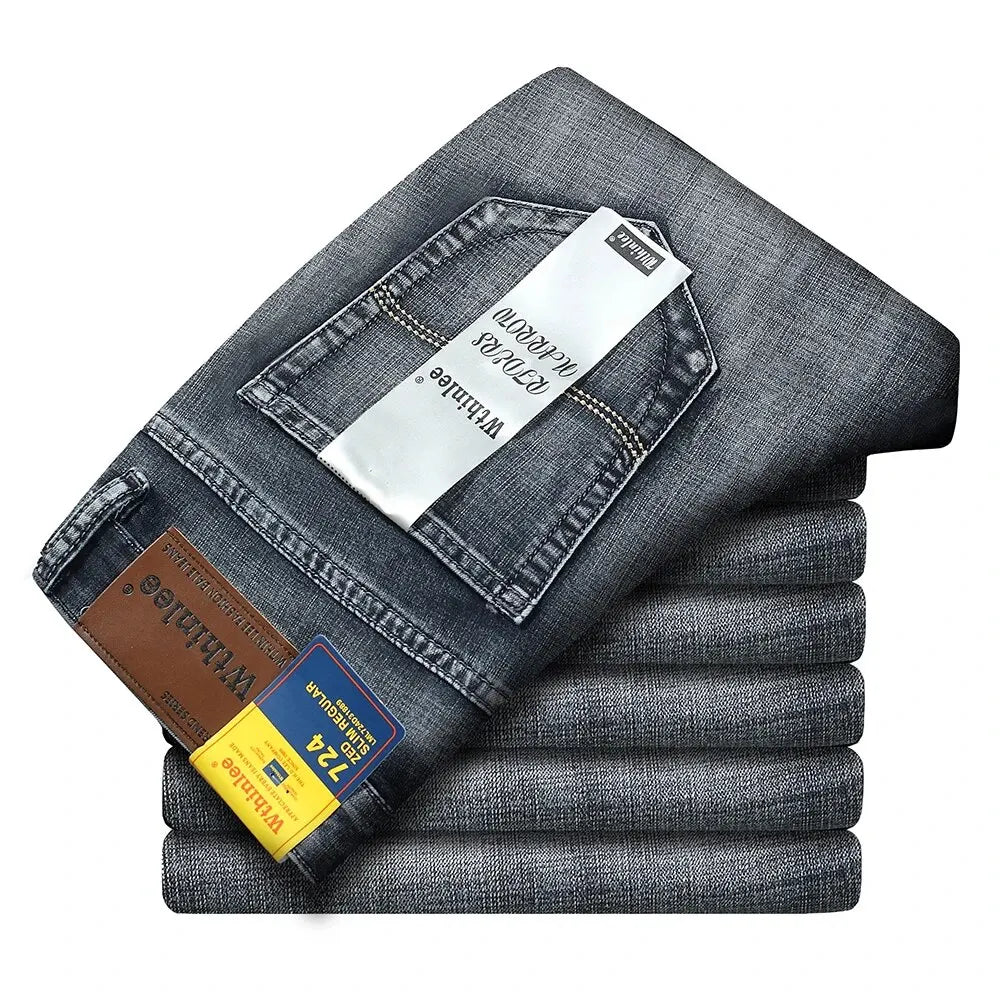 Jeans business in denim
