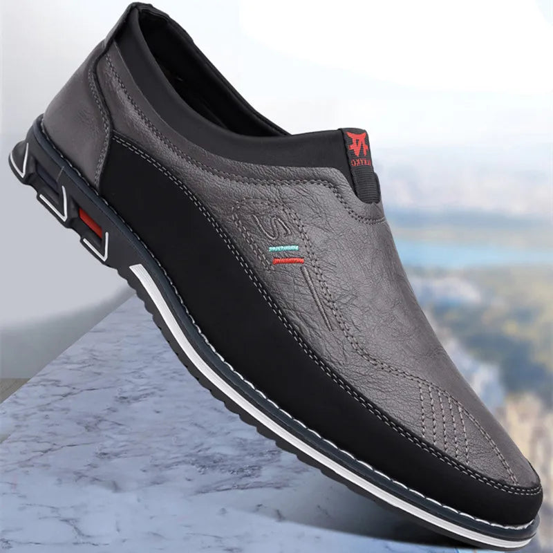 Scarpe da lavoro Slip-On in pelle