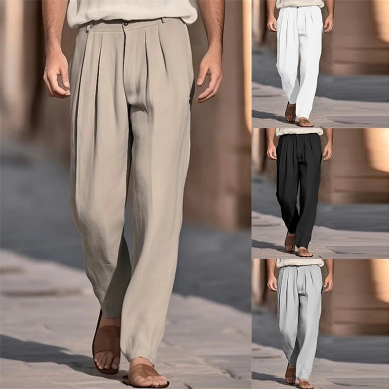 Pantaloni di lino casual