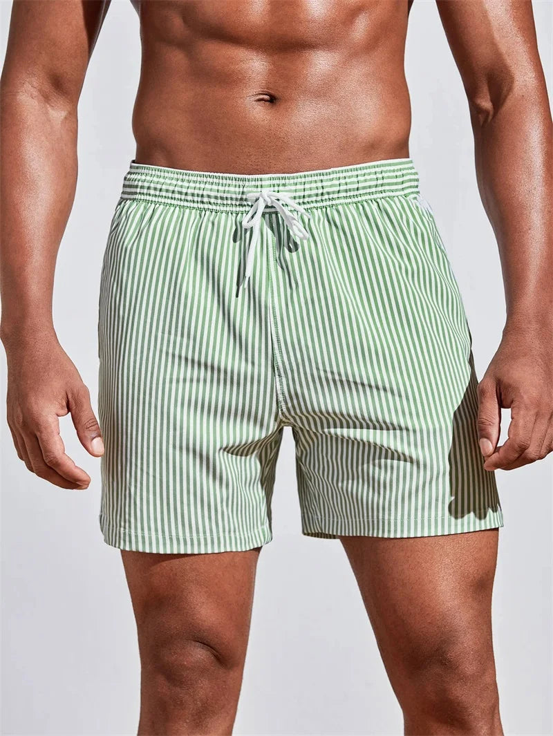 Pantaloncini da bagno a righe