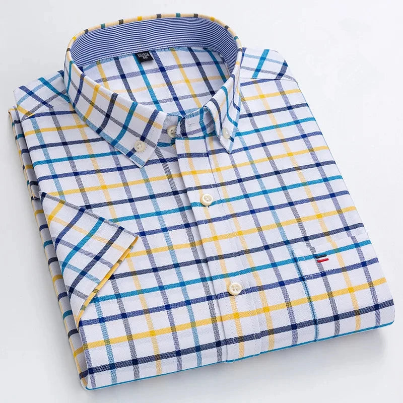 Camicia da uomo in cotone elegante