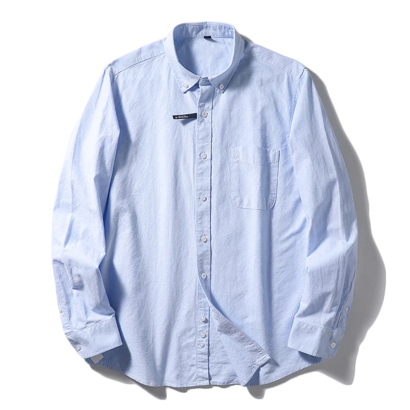 Camicia da uomo in cotone