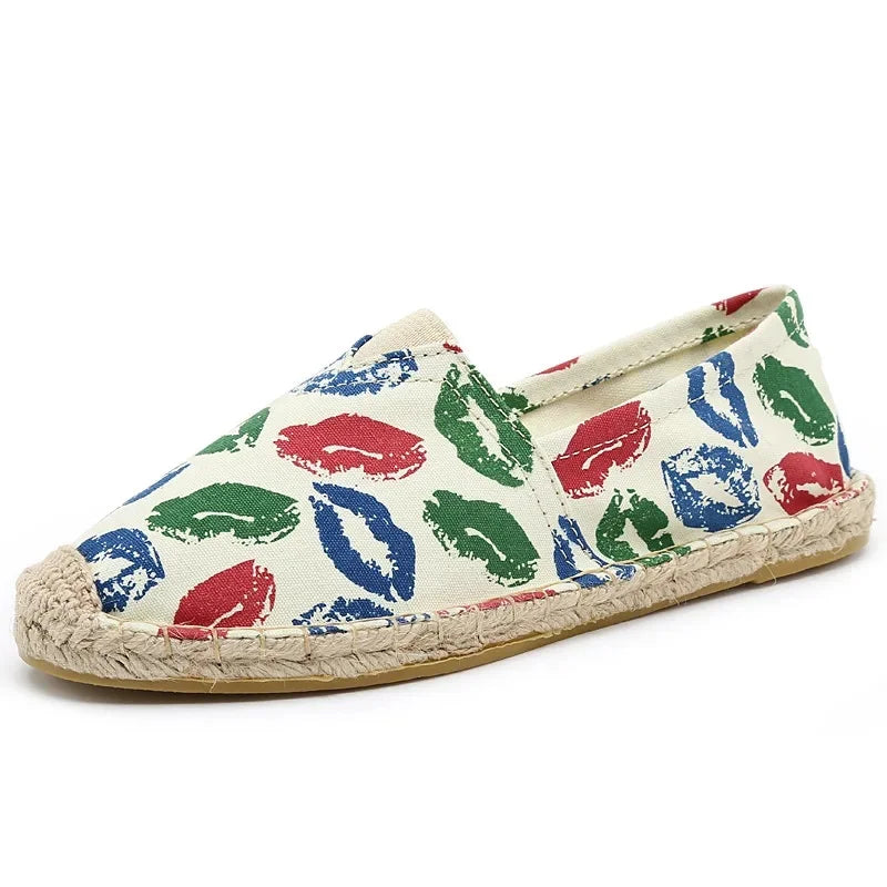Espadrillas eleganti in tela