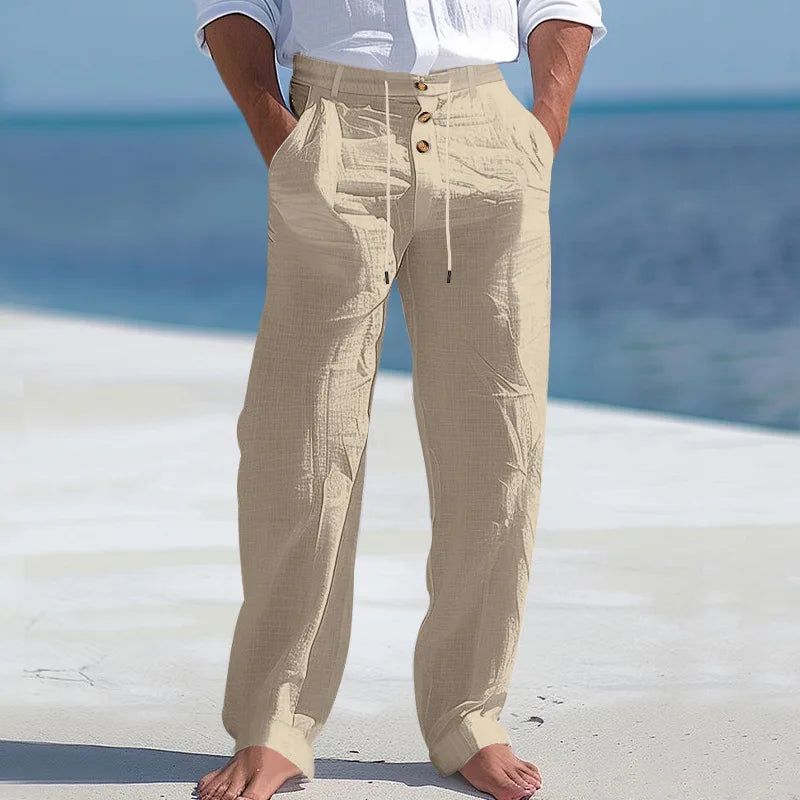 Pantaloni estivi in lino