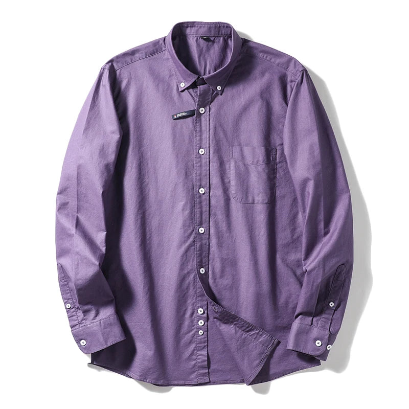 Camicia da uomo in cotone