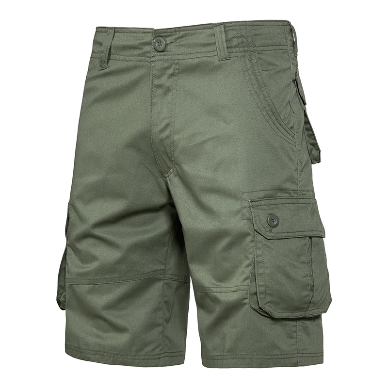Pantaloncini multitasche da uomo