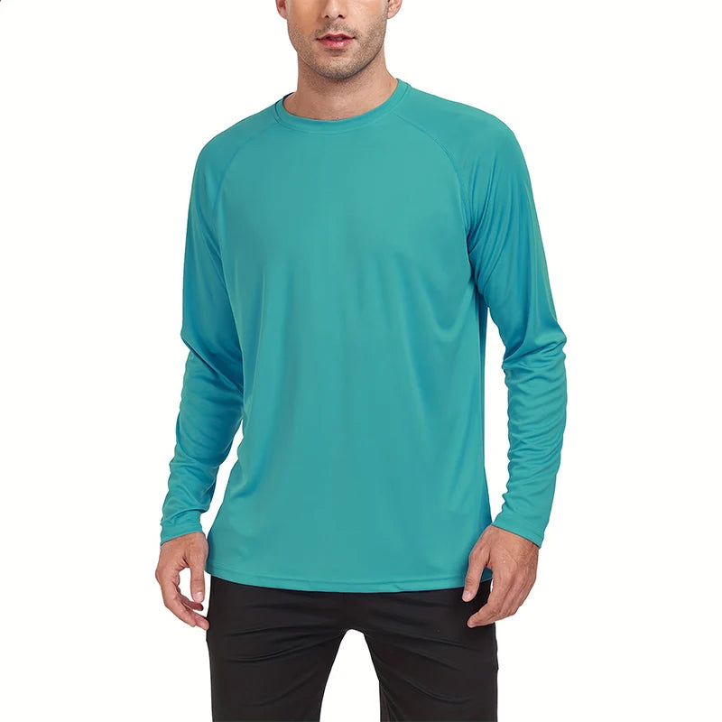Camicia a maniche lunghe con protezione solare UV