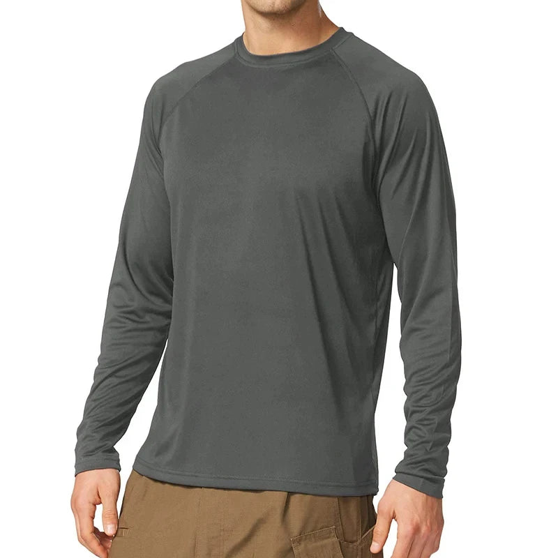 Camicia a maniche lunghe con protezione solare UV