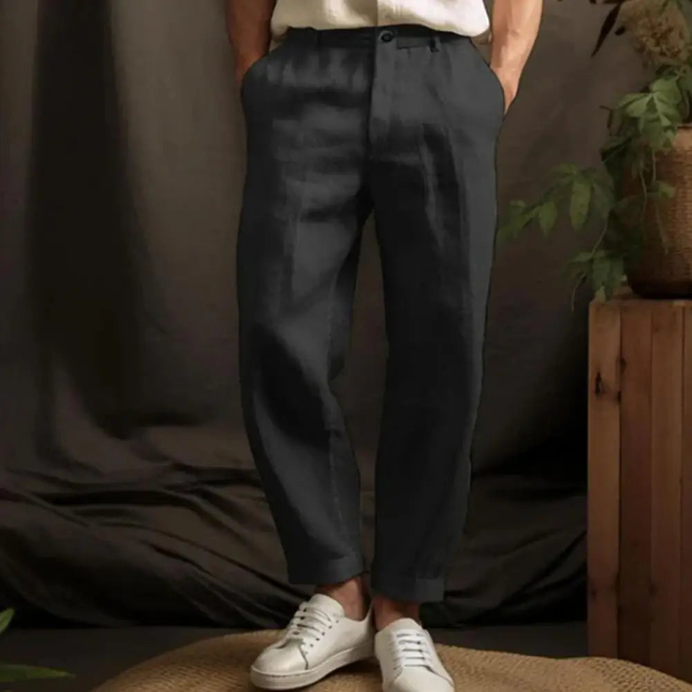Pantaloni in lino Cagliari
