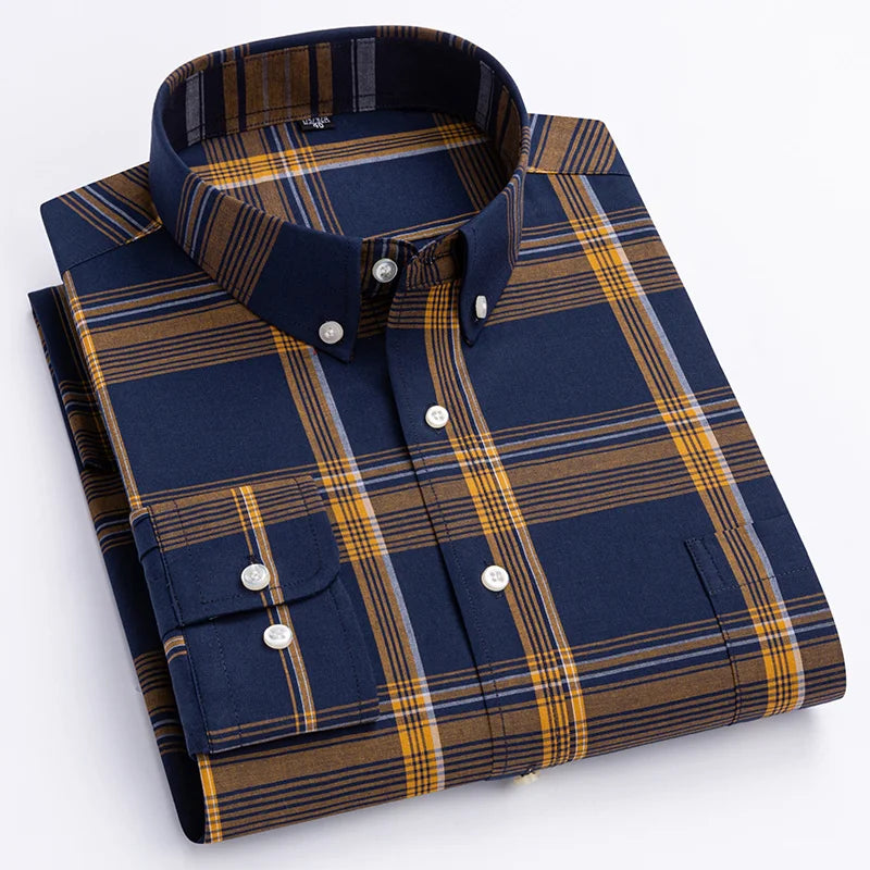 Camicia a quadri classica