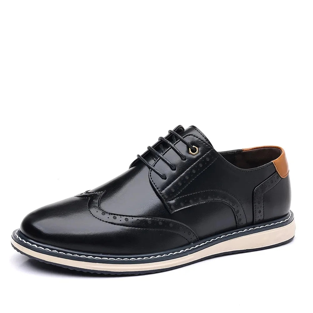 Elegante Oxford in pelle