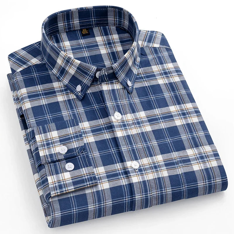 Camicia Oxford in cotone