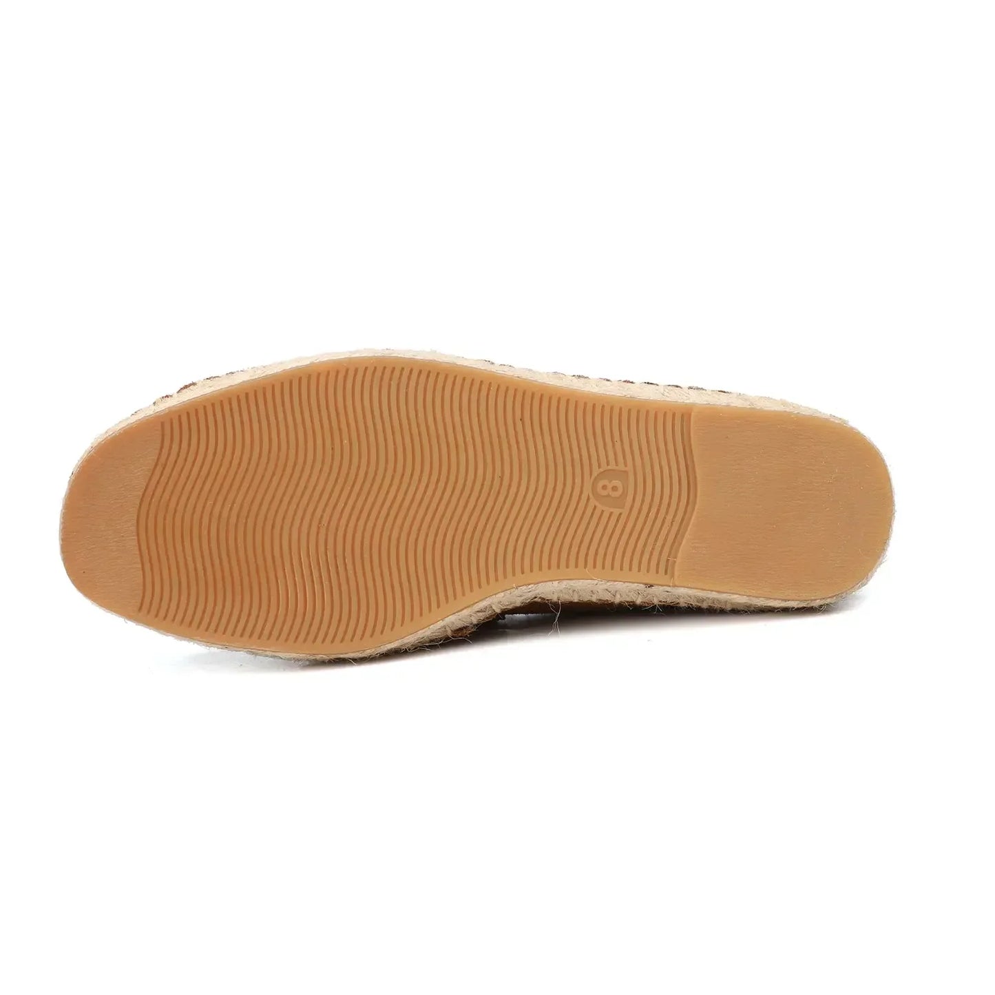 Espadrillas eleganti in pelle scamosciata