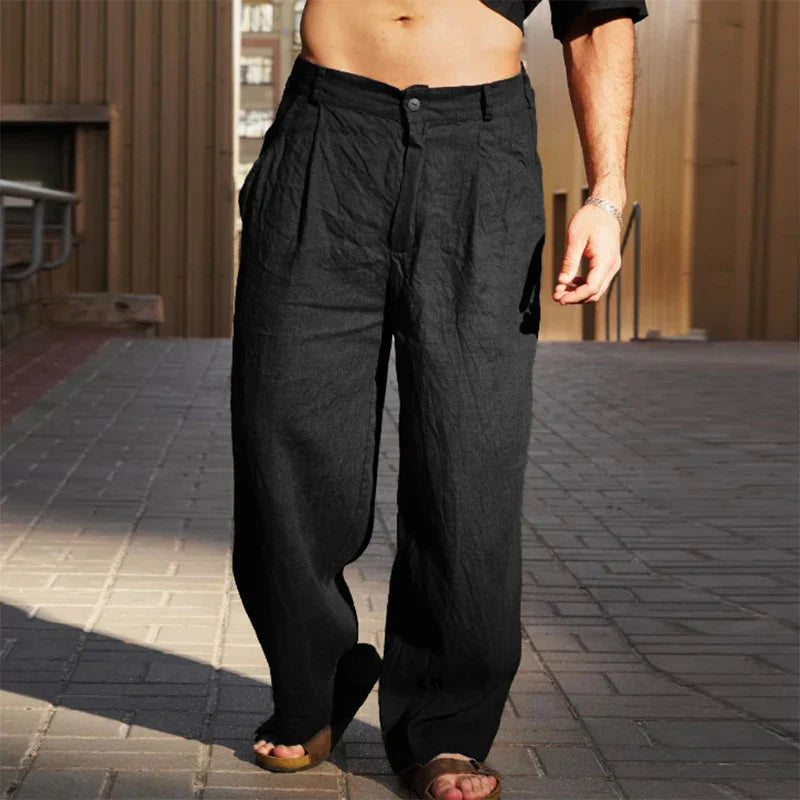 Pantaloni di lino casual