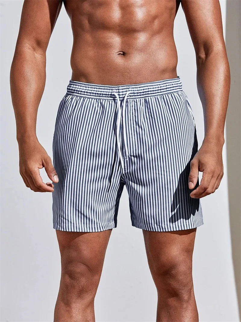 Pantaloncini da bagno a righe