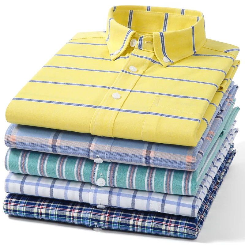 Camicia Oxford in cotone
