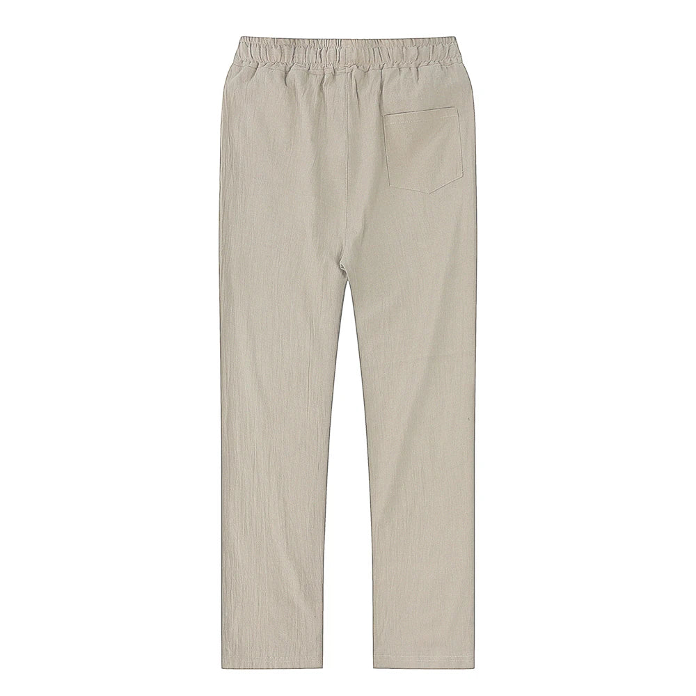 Pantaloni di lino traspiranti