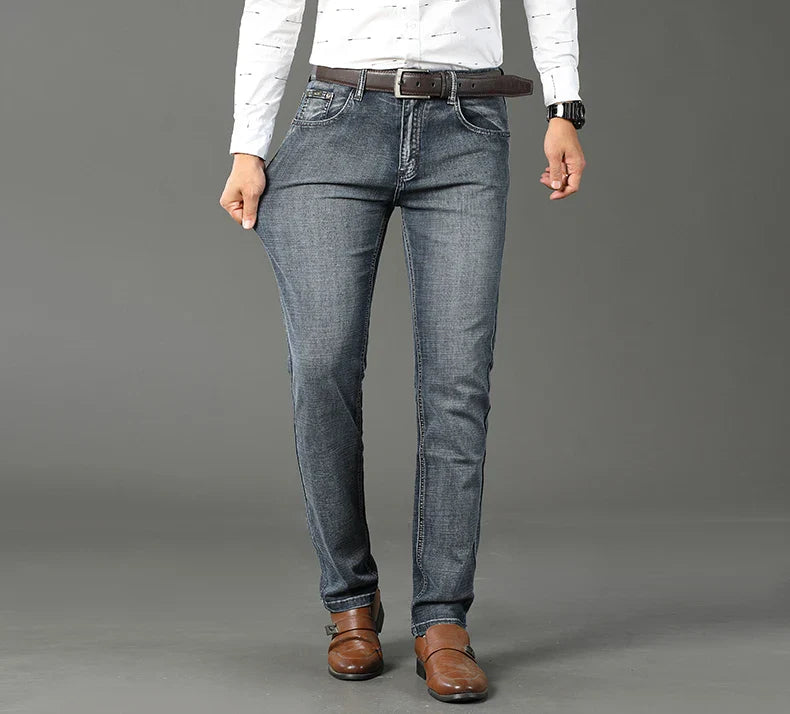 Jeans business in denim
