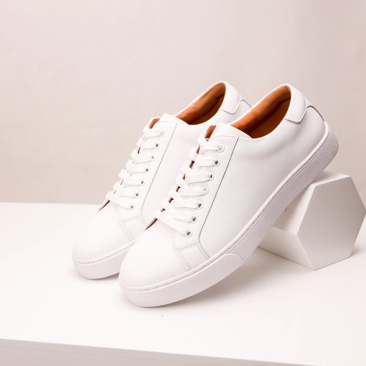 Sneakers in vera pelle