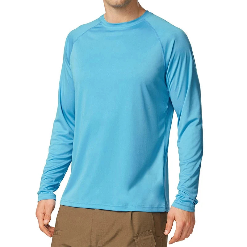 Camicia a maniche lunghe con protezione solare UV