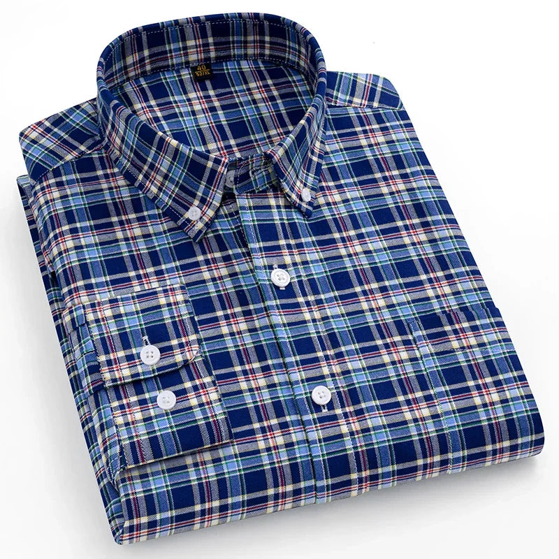Camicia Oxford in cotone