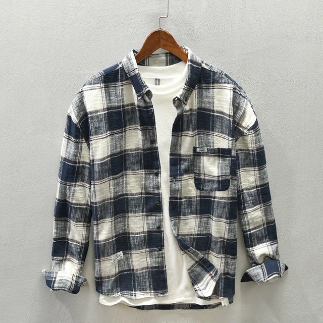 Camicia a quadri elegante