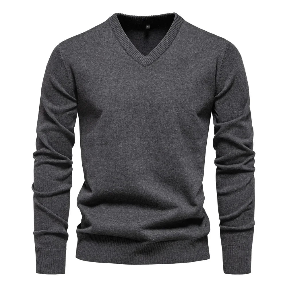 Elegante maglione lavorato a maglia