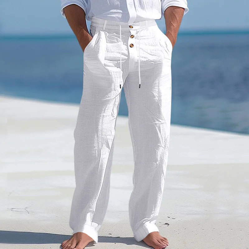 Pantaloni estivi in lino