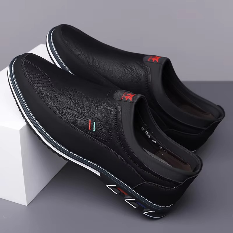 Scarpe da lavoro Slip-On in pelle