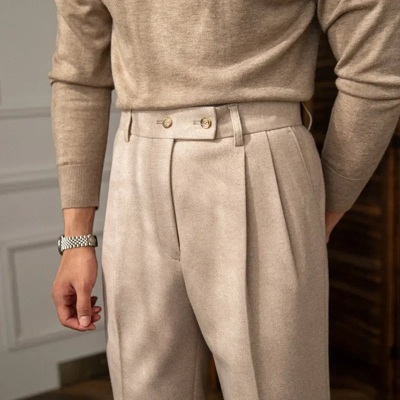 Pantaloni chic a vita alta