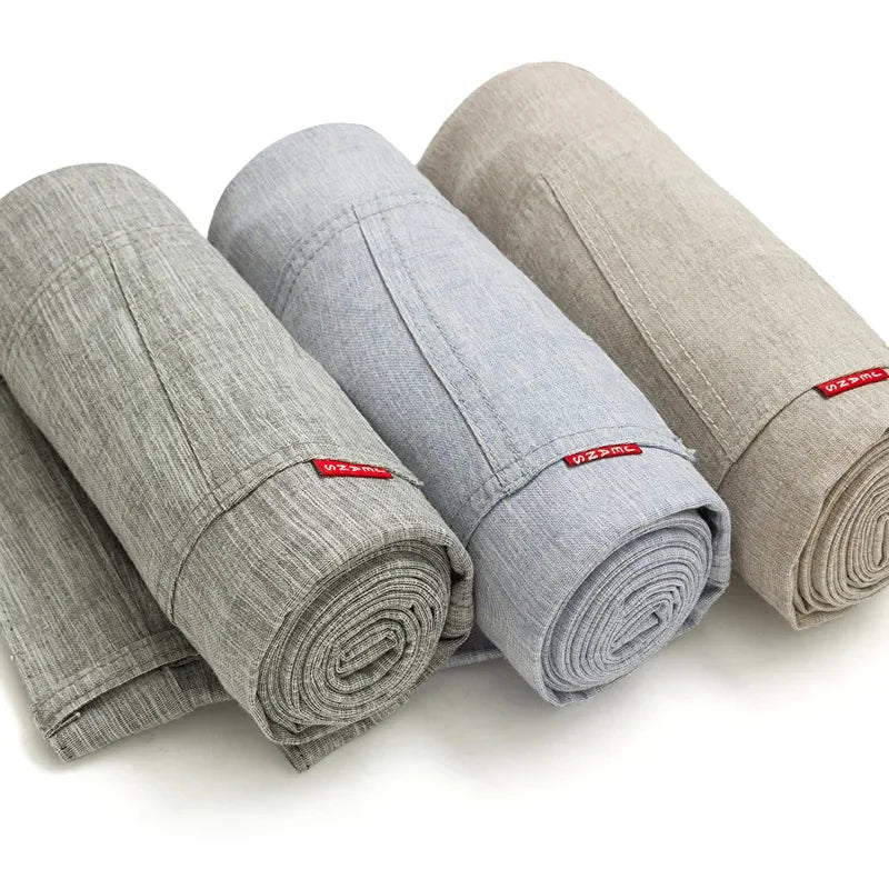 Pantaloni di lino slim fit
