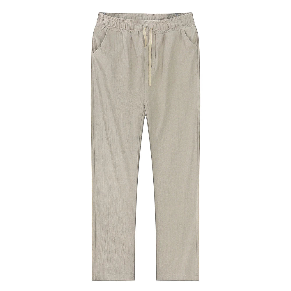 Pantaloni di lino traspiranti