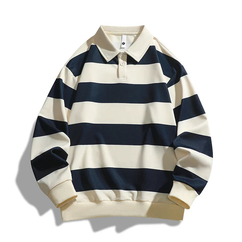 Maglione polo casual