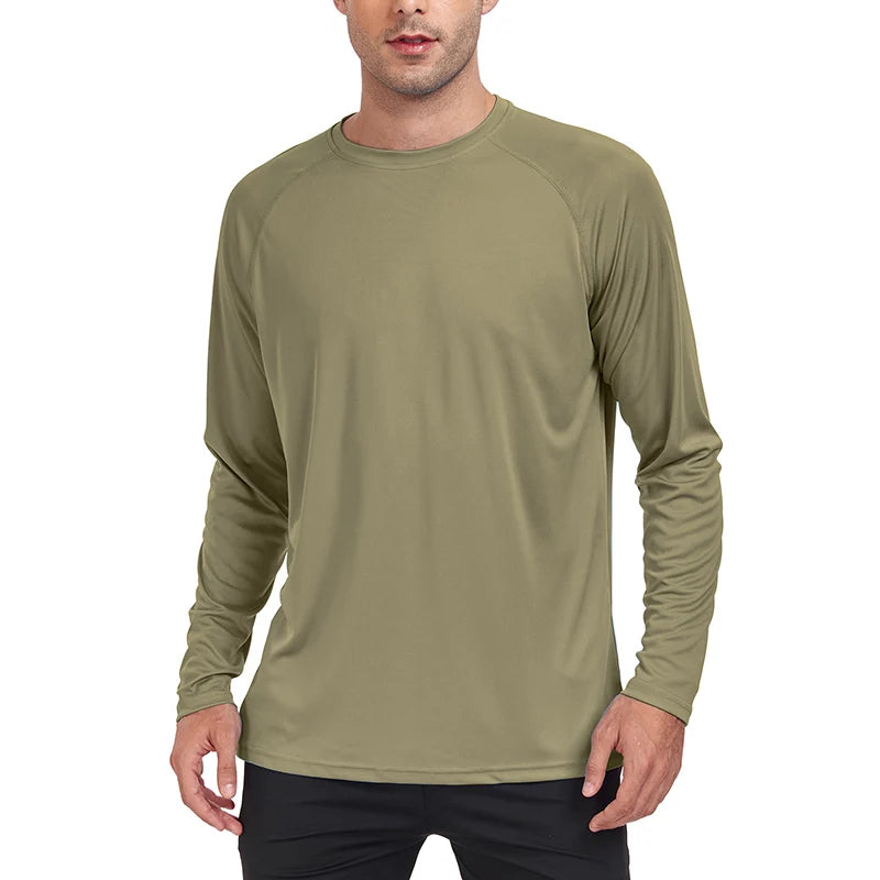 Camicia a maniche lunghe con protezione solare UV