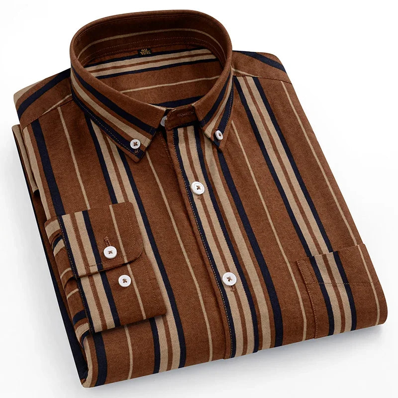 Camicia Oxford in cotone