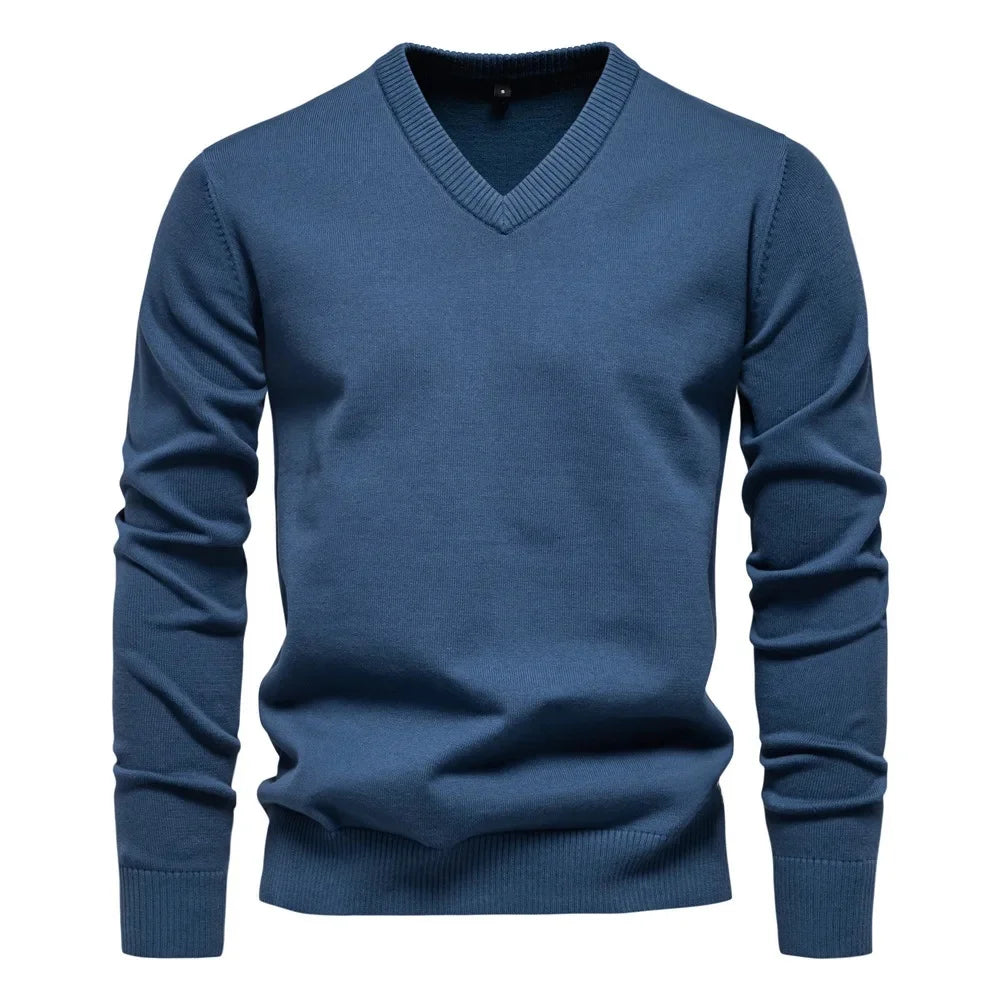 Elegante maglione lavorato a maglia