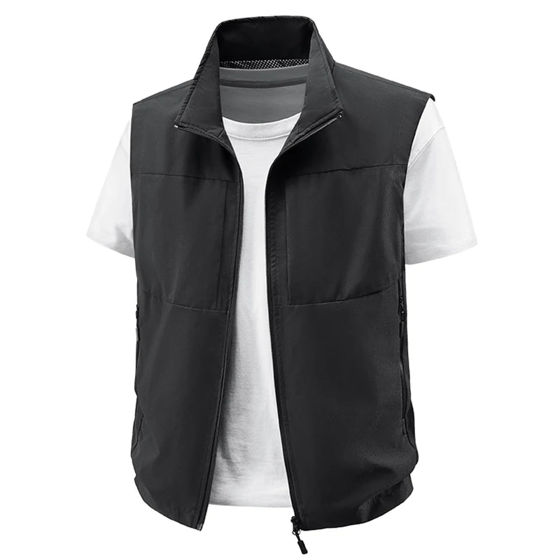 Gilet da pesca traspirante
